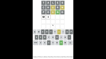 Wordle Antwoorden - 23 november 2025 [MET MUZIEK]