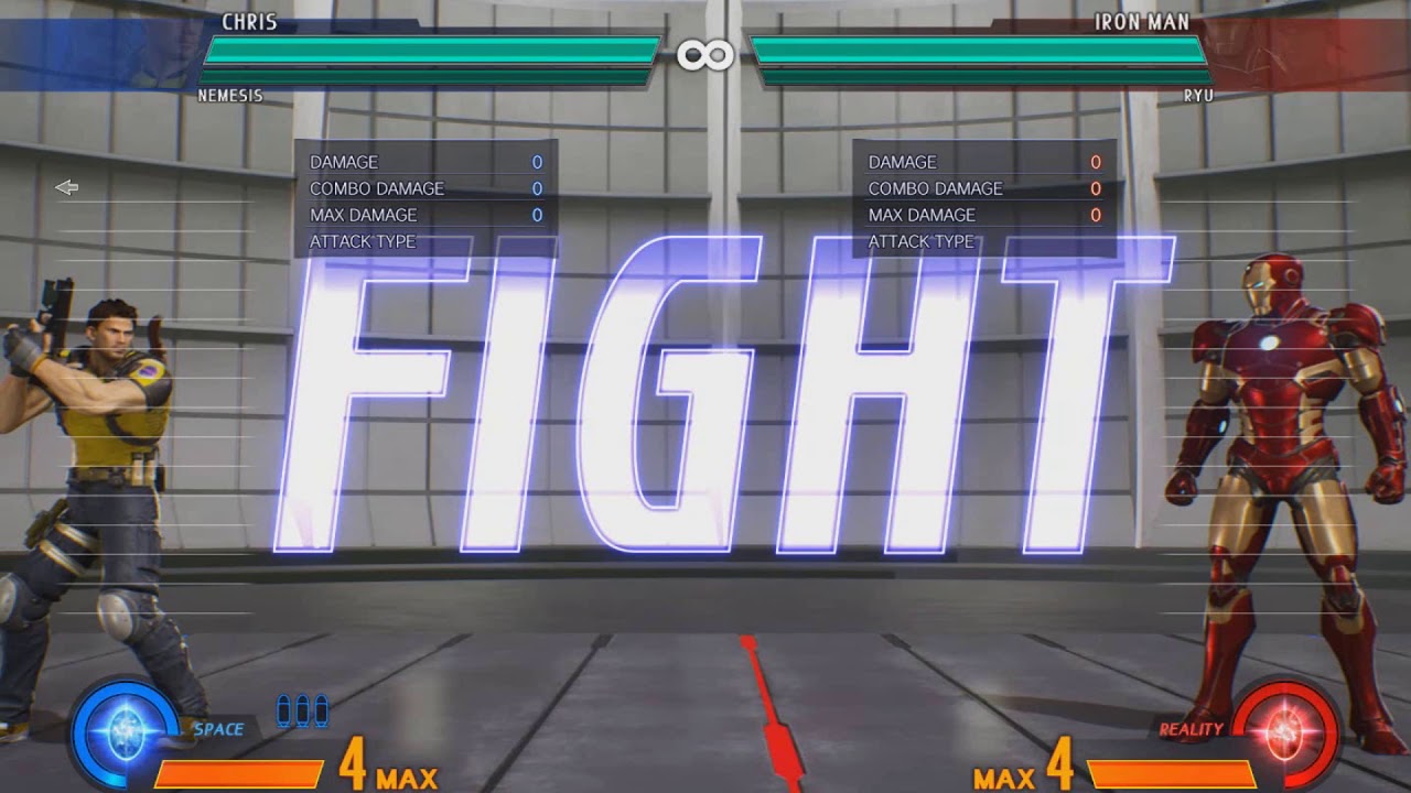 MVCI Chris Redfield flamethrower+space surge tech