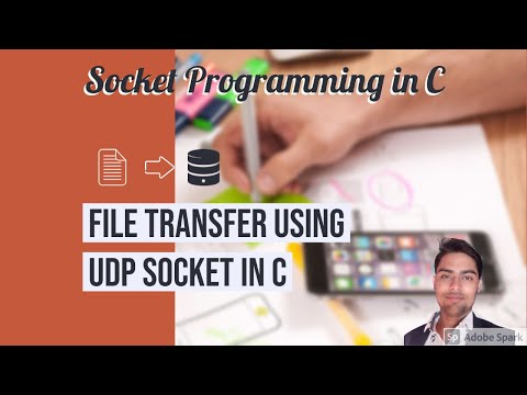 File Transfer using UDP Socket in C | Socket Programming