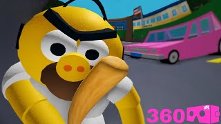 🟡 360 VR Roblox PIGGYSON FREEZE Jumpscare Gameplay - The Simpsons Style Krusty Burger level