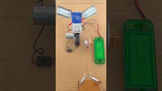 Amazing LED Robot Powered by DC Motor Generator | Simple DIY Science Project