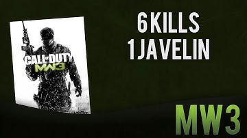 MW3: 6 in 1 Javelin Kill - Village
