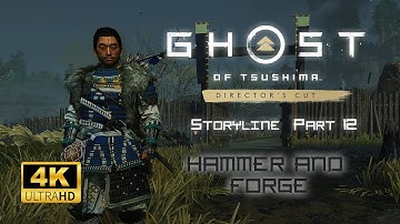 Ghost of Tsushima - Act 1 Part 8: Hammer and Forge | No Commentary [ 4K Gameplay ]