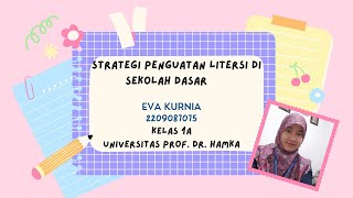 Strategi Penguatan Literasi di Sekolah Dasar