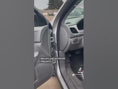 What happened to this Chevy Traverse that caused the airbags to go off