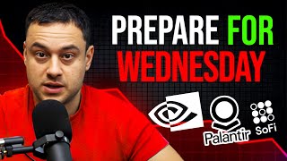⚠️WATCH BEFORE Wednesday 9:30AM! #PLTR #FOMC #SOFI #NVDA