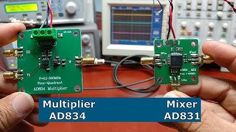 Multiplier and Mixer