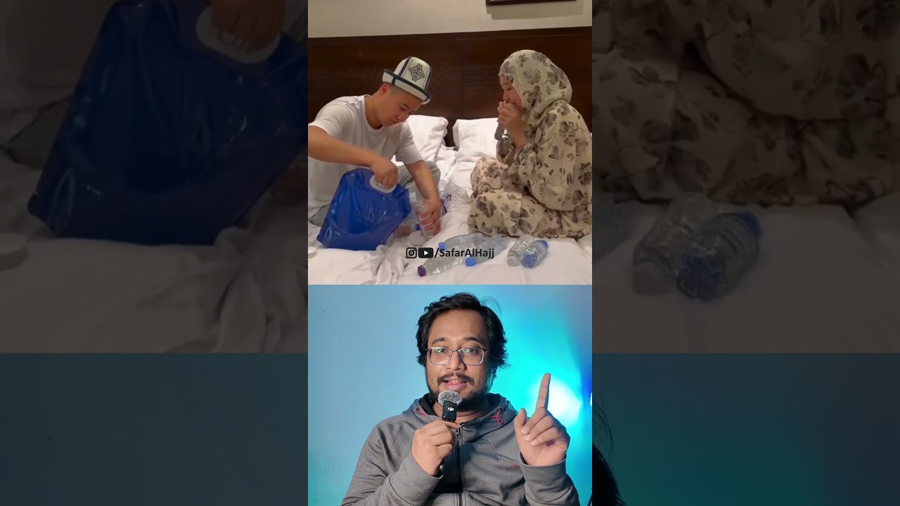 Umrah se wapsi ki tayyari me extra zamzam ka intezam | India Umrah Trip 🕋