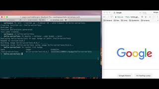 Serverless Fn Application Hello World Demo