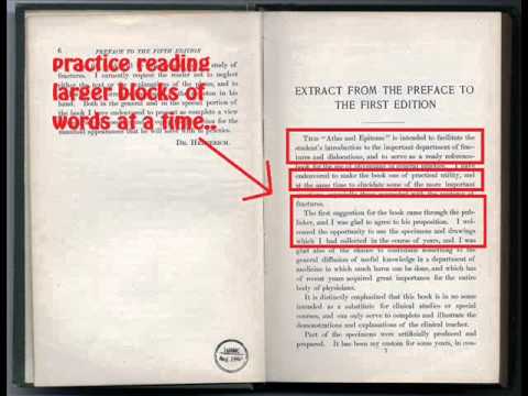 Two Useful Speed Reading Exercises