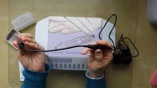 E File Unboxing (electric nail file) I had to return it!