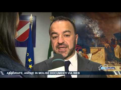 Anagrafe, anche in Molise documenti via Web