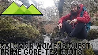 SALOMON Women's Quest Prime GORE-TEX Boots Review