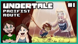 UNDERTALE PACIFIST ROUTE: THE BEGINNING #1Ft. THATCYBERTCHANNEL