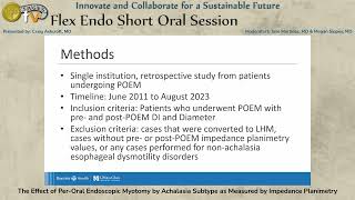 The Effect of Per-Oral Endoscopic Myotomy by Achalasia Subtype as Measured by Impedance Planimetry