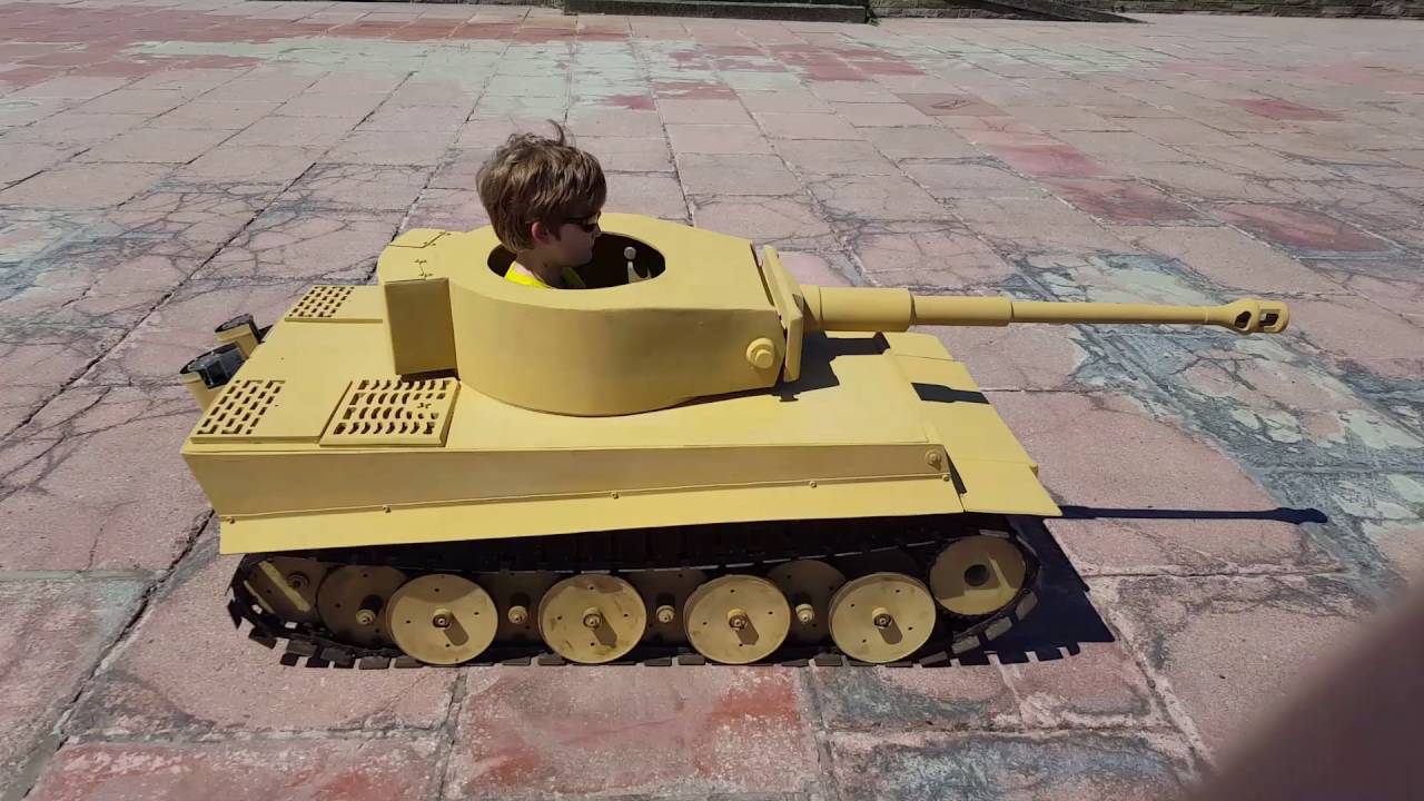 Mk 1 1/4 Scale Tiger Tank - YouTube