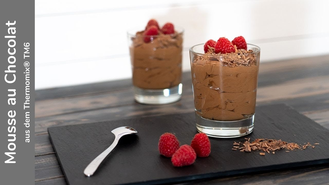 Mousse au Chocolat / Thermomix® TM6 / Cookidoo® - YouTube