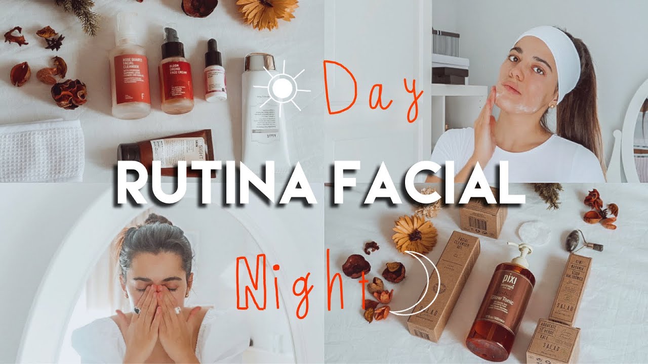 MI RUTINA FACIAL 🧴 Rutina de mañana y rutina de noche | Museecoco