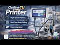7 Inch Online TIJ Inkjet Printer Installation | 12.7mm Printing Head