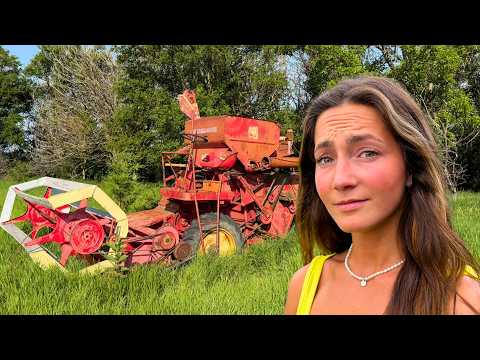 Will It Start? | First Wheat Harvest EVER