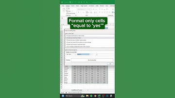 Conditional Format in Excel‼️ #excel