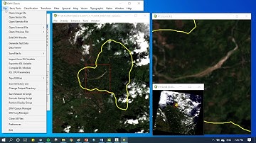 10. ENVI Image Processing: Image Subsetting