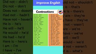English Contractions