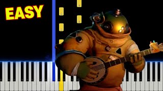 Outer Wilds - Outer Wilds | EASY Piano Tutorial + Sheet Link 🎵