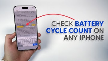(2024) How To Check Battery Cycle Count on ANY iPhone!!