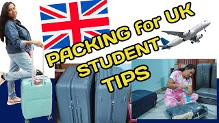Things to pack for UK student||packing list for UK #uk #sudent #packing