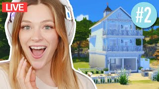 Decorating A DREAM BEACH HOUSE In The Sims 4