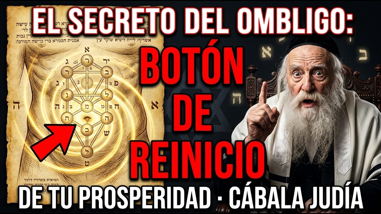 El Secreto del OMBLIGO: El Botón de REINICIO De Tu PROSPERIDAD Que Olvidaste Al Nacer - Cábala Judía
