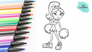 Bratz  I  Come color with me  I  Learn coloring Wealth