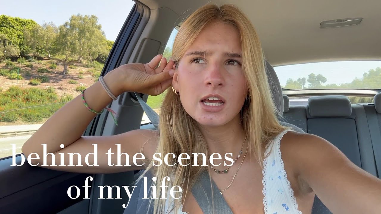 Behind the scenes of my life vlog - YouTube