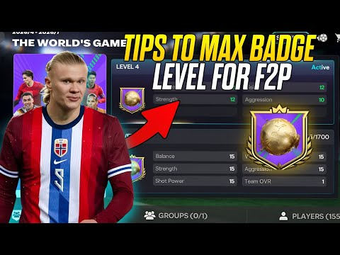How To Max Badge Level In Fc Mobile | Dynamic Fc