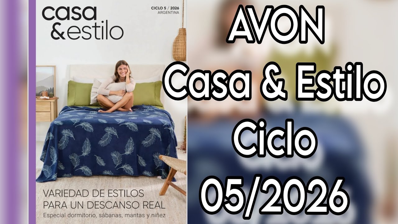 AVON CYCLE 05/2026 ДОМ И СТИЛЬ 🇦🇷