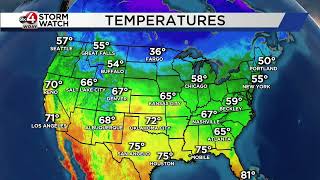 Warming Trend Underway: Braden's Forecast LIVE from Oak Hill High School for Fri. Night Football