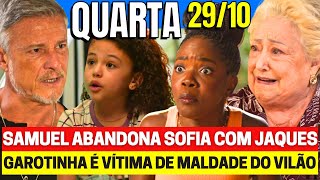 DONA DE MIM Capitulo de hoje QUARTA 29 10 Resumo Completo Novela das 7h assistir