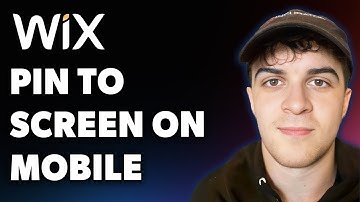 How to Pin to Screen on Mobile on Wix (Full 2025 Guide)