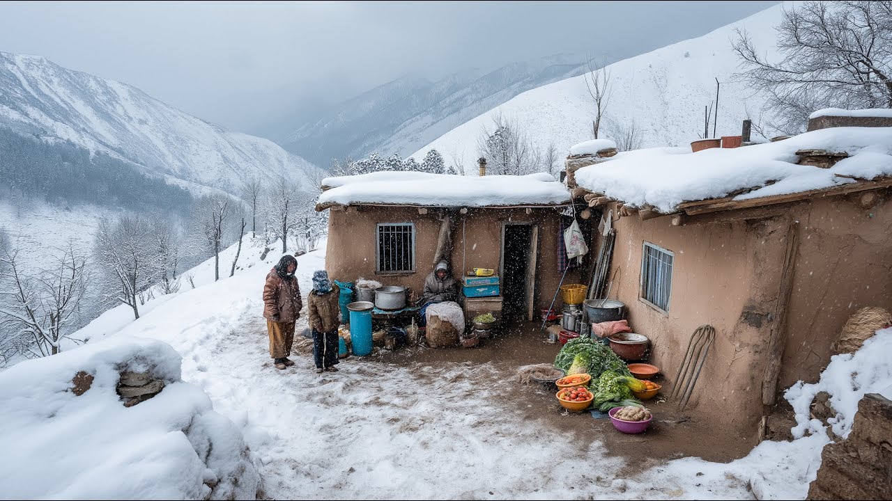 Rural Afghanistan #cooking Heartfelt Dishes For Family Gatherings