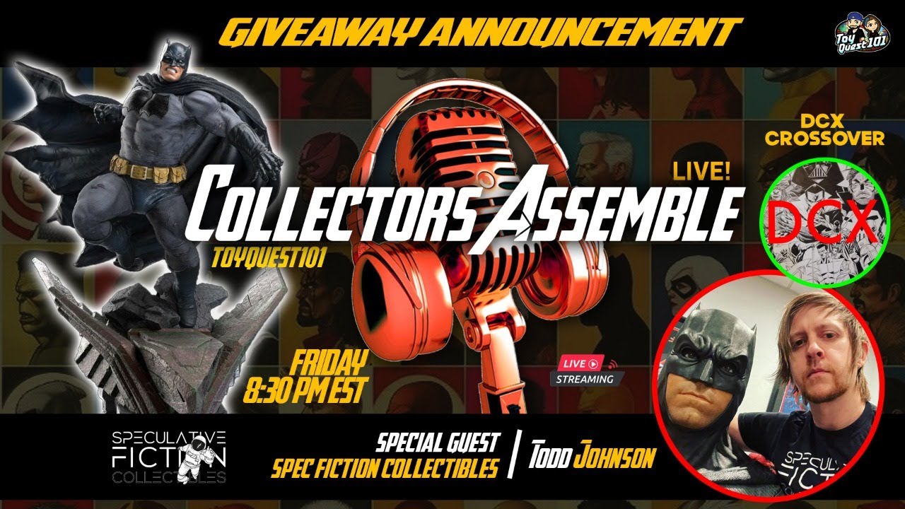 🔵 Ep25 SpecFiction DCX Crossover Giveaway announcement