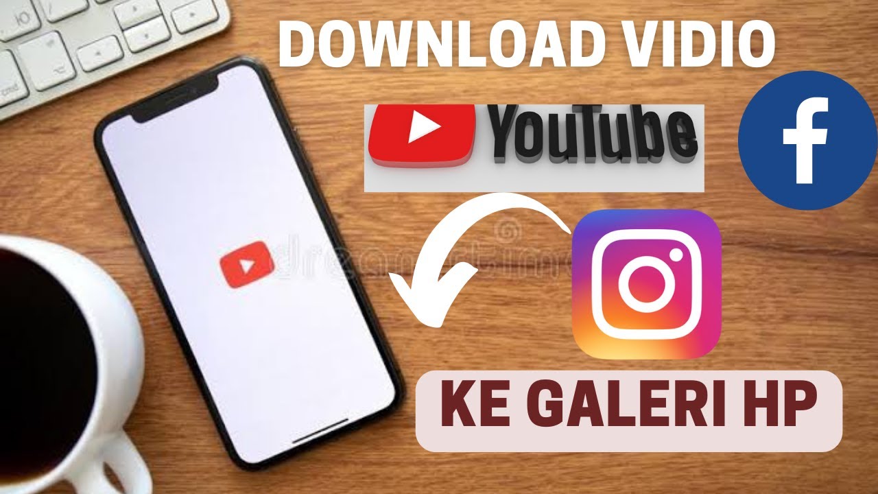 Cara Simpan vidio dari Media sosial ke galeri Hp