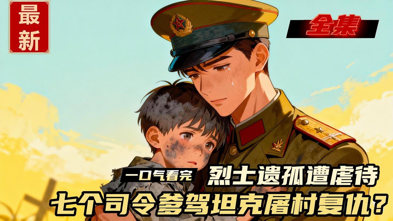 受盡虐待的烈士遺孤來到軍區尋親！正在開會的七位首長集體破防，下領開坦克屠村復仇#漫画解说 #動漫 #动画推荐 #小说推荐 #一口气看全集 #爽文 #网文小说