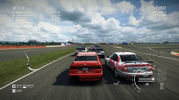 Grid Autosport PC [HD]: Alfa Romeo 155 TS in Silverstone 2009 GP Circuit, Touring Legends Pack DLC