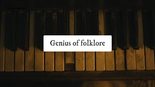 Genius of folklore