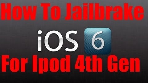 How To Jailbreak Ipod 4th Generation With Snowbreeze 2.9.7(Tethered)