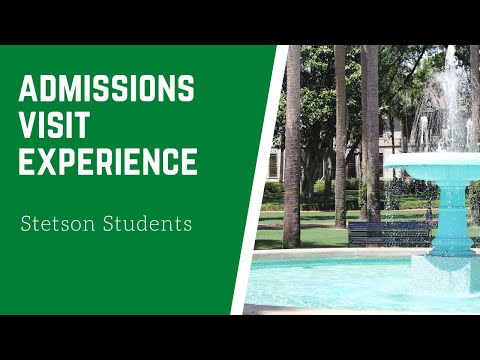 Admissions Visit Experience: Stetson Students