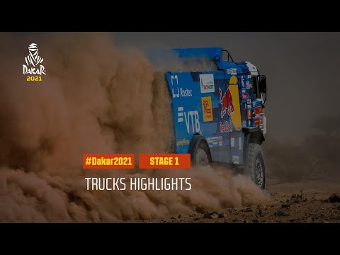#DAKAR2021 - Stage 1 - Jeddah / Bisha - Truck Highlights