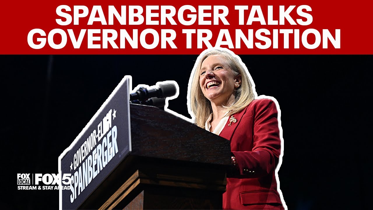 Virginia Governor-Elect Abigail Spanberger discusses transition into new role