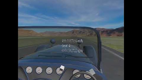 Engine/Gearbox Model & Basic Engine Noise - Godot Vehicle Demo on Oculus Quest